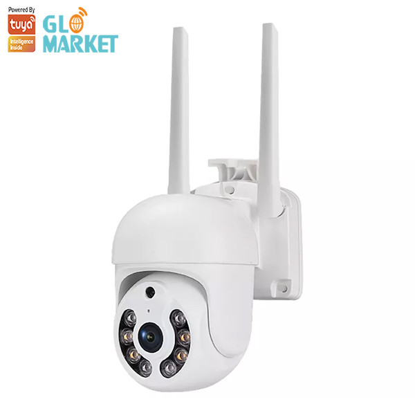 Quality Tuya Wifi Smart Camera 2mp Two Way Audio IP66 App Control Ptz Camera for sale