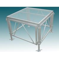 Buy cheap Transparent Square Aluminum Stage Platform 500 Kgs / M2 Loading Capacity product