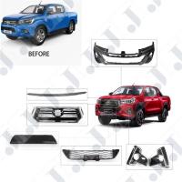 Buy cheap Black And Red Color Toyota Modified Parts Hilux Revo Rocco Front Body Kit product