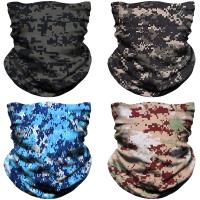 Buy cheap Black Country Flag Printed Face Cover Grey Camo Bandana product