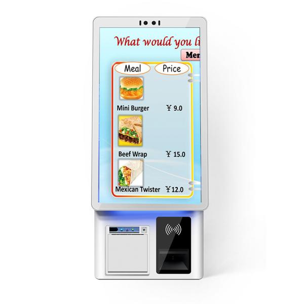 Buy cheap 21.5 Inch Restaurant Self Ordering Kiosk Restaurant Mcdonald'S Touch Screen Ordering Machine from wholesalers