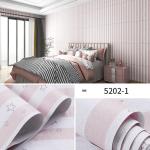 3D Wall Covering Cartoon Design Wallpaper Roll Size 45CM * 10M for Hotel Home