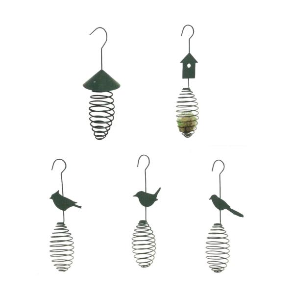 Buy cheap Green Steel 24cm Height 18pounds Wire Mesh Bird Feeders from wholesalers