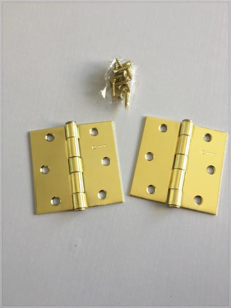 Buy cheap Golden Plated Kitchen Cabinet Hinges Screws Type Beautiful Design from wholesalers
