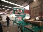 MJ1600 Portable Horizontal Band saw mill wood cutting diesel powered machine