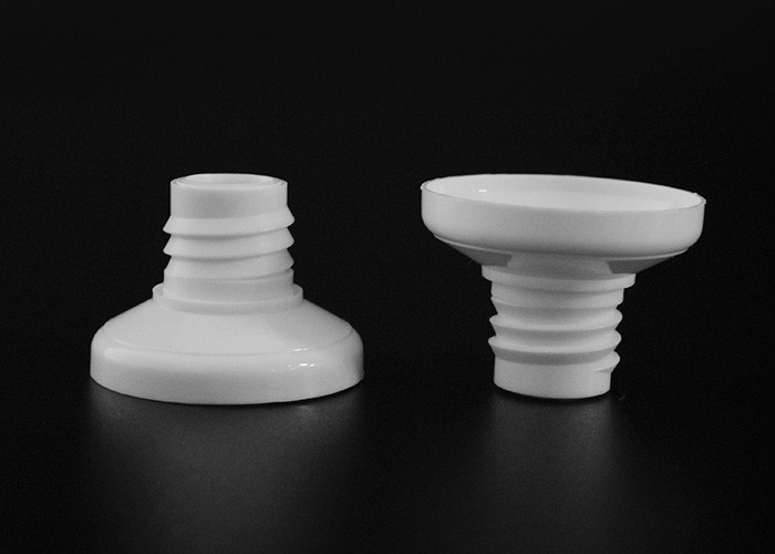 Aluminum Plastic Tube Head / Tube Closure Dia 35mm Could Custom Flip Top Cap