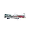 Buy cheap 6/8 Bit Cars Hauler Semi Trailer for Euro Style Double Deck Hydraulic Lifting Truck from wholesalers