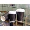 Buy cheap Double Pe Coated Take Away Coffee Cups Paper Ripple Wall Die - Cutting Handmake from wholesalers