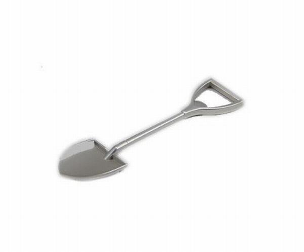 Buy cheap Cool Innovative die casting metal tea spoon shovel shape beer bottle opener, promotion gift, engrave logo from wholesalers