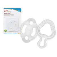 Buy cheap Tear Strength White 3 Month Baby Silicone Teether product