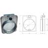 Buy cheap Metal Connect Fittings Blast Gate 100mm For Dust Collection from wholesalers
