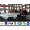 Buy cheap 11.9M High Tension Hot Dip Galvanized Steel Pole , Anticorrosive Power Line Pole from wholesalers