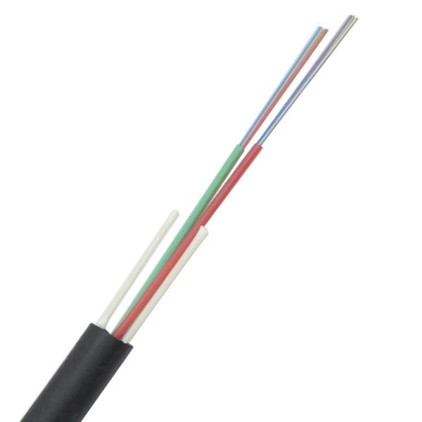 Buy cheap 12 Core 24 Core Fiber Optic Cable With Two Loose Tube FRP LSZH Sheath from wholesalers