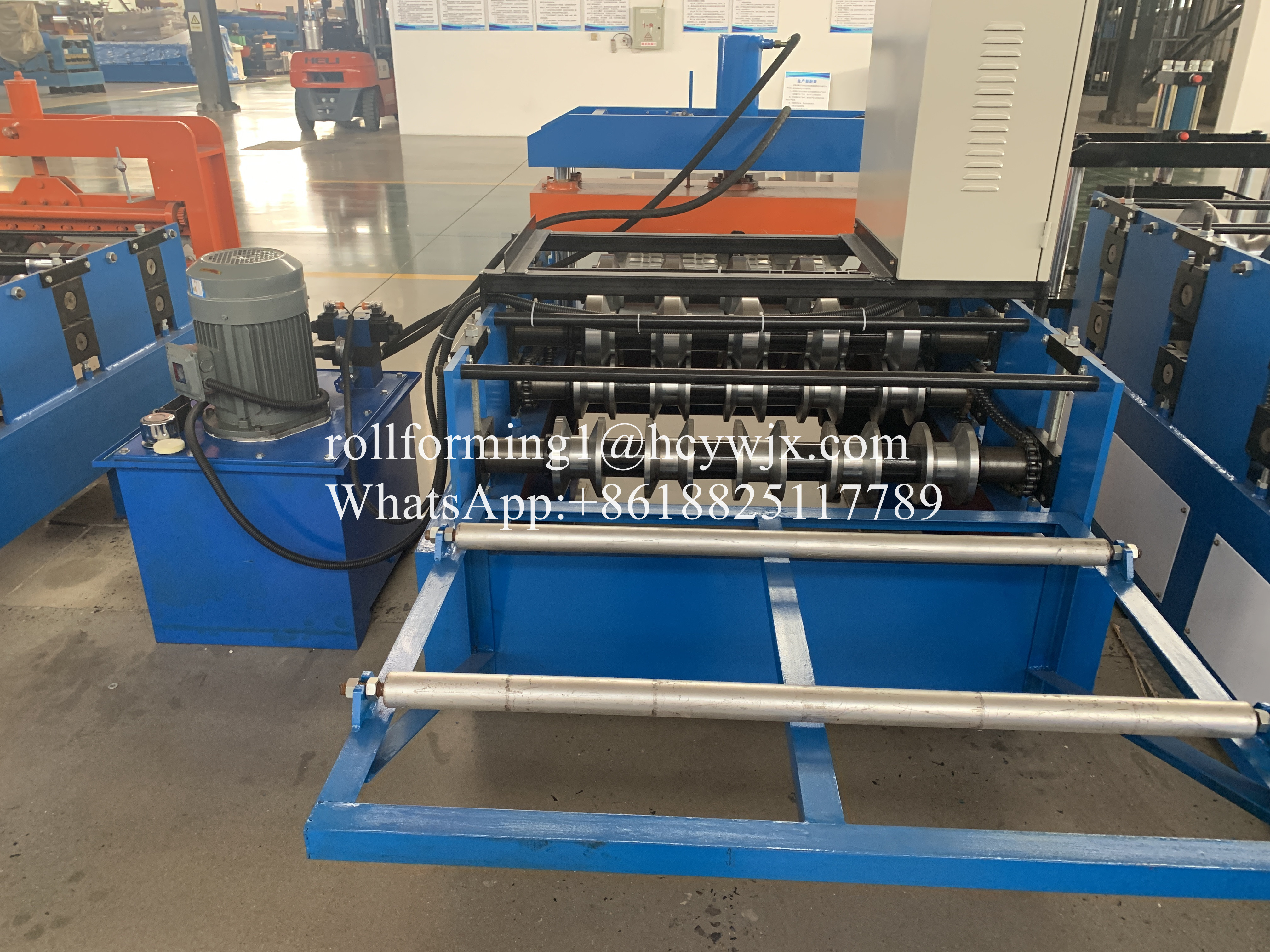 Bull Nose Cracking Metal Rollformer For Curved Corner