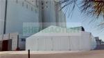Stable Event Outdoor Event Tent White Transparent Cover Anti - Rust Surface