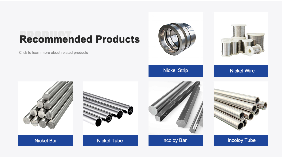 Monel 400 C276 C4 C22 16mm Pure Nickel Alloy Inconel 601 625 718 Tube