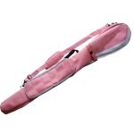 Pink Color Custom Logo Waterproof Golf Bag Fabric For Sports Duffle Bag Gym