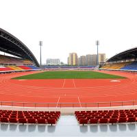 Buy cheap Athletic Running Rubber Flooring Prefabricated Track Flooring product