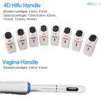 Face Lift Anti Aging 5D HIFU Beauty Machine 2 In 1 High Intensity Focused