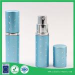 Buy cheap 10 ml perfume bottle travel bottle spray style outside is aluminum in blue from wholesalers