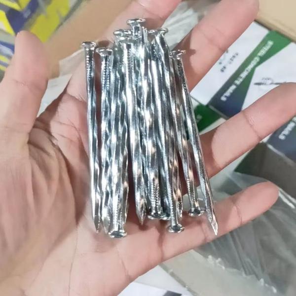 Buy cheap Industry Angular Spiral Concrete Nails Precise For Construction Building from wholesalers