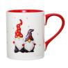 Buy cheap 400ml Ceramic Coffee Cups , Porcelain Christmas Mugs With Cute Santa Claus Pattern from wholesalers