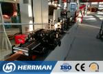 Argon Arc Welding Pipe And Corrugation Cable Production Line For Fire Retardant