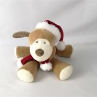 Buy cheap Child Friendly Christmas Plush Toys Plushy Brown Christmas Stuffed Animals product