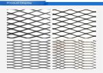 Vessels Bridges Expandable Wire Mesh , Silver Rib Lath Sheet