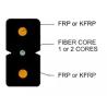 Buy cheap 1 Core FTTH Drop Cable from wholesalers