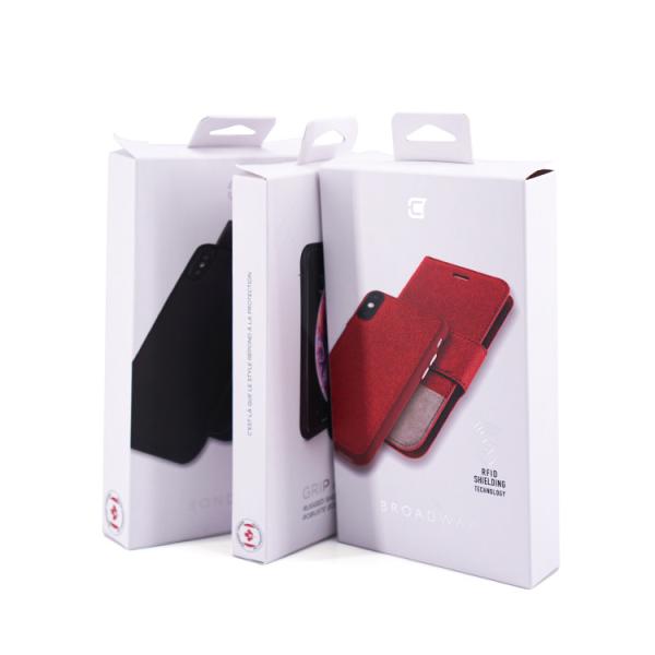 Buy cheap Spot UV Custom Cell Phone Case Packaging Box Printing 105mm*20mm*185mm from wholesalers