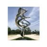 Buy cheap Custom Modern Metal Outdoor Art Sculpture Stainless Steel Mirror Polished For Garden from wholesalers