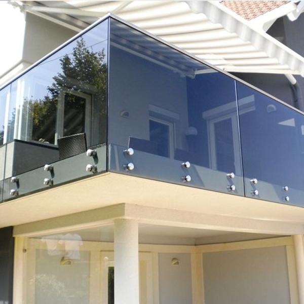 Buy cheap 12MM 6+6MM Tempered /Laminated Modern Glass Railing For A Clear And Safe View from wholesalers