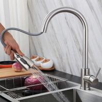 Buy cheap Safe Lead Free 304 Stainless Steel Kitchen Sink Faucets Healthy Hygienic product