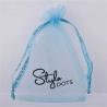 Buy cheap Custom Logo Printed Solid Organza Drawstring Dust Bag Mesh Gift Pouch from wholesalers