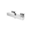 Buy cheap Safety Button Chrome Thermostatic Bath Faucet Antirust OEM Available from wholesalers