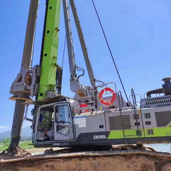 Buy cheap Zoomlion ZR500L Rotary Drilling Rig 447KW Sany Piling Machine from wholesalers