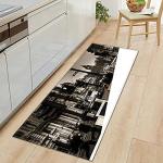 Modern Personalized Kitchen Floor Mats Long Strip Kitchen Carpet Runner