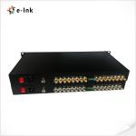 8 Channel Max 57600bps 3G SDI Fiber Converter Reverse RS485 Data Type