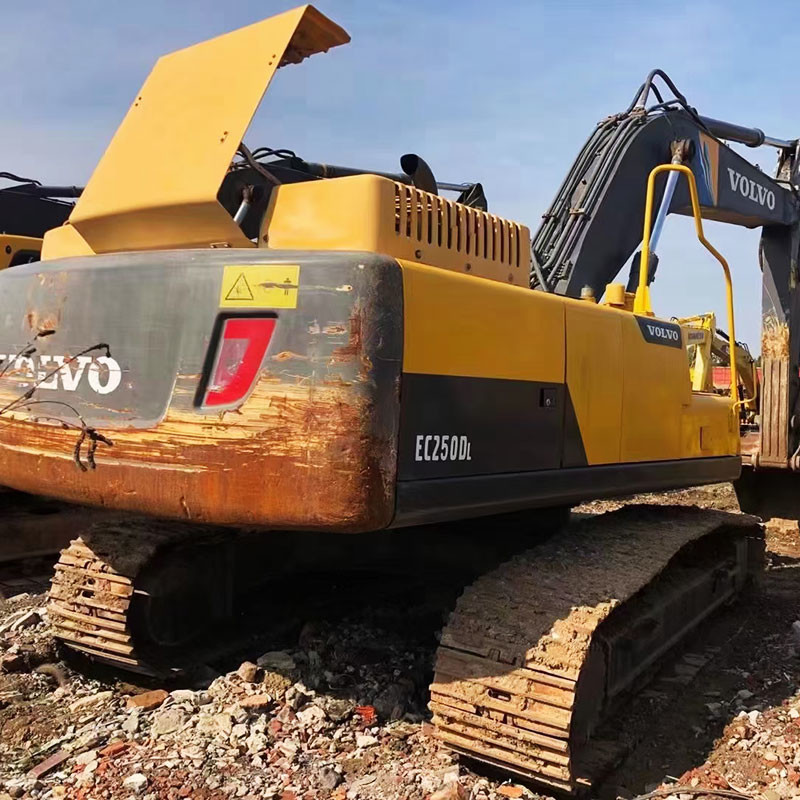 EC250 Used Volvo Excavators Digging Equipment Machines Hydraulic Crawler 25Ton