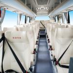 34 Seats Luxury Passenger Bus Used in Tourist City with Euro 3 Emission Standard