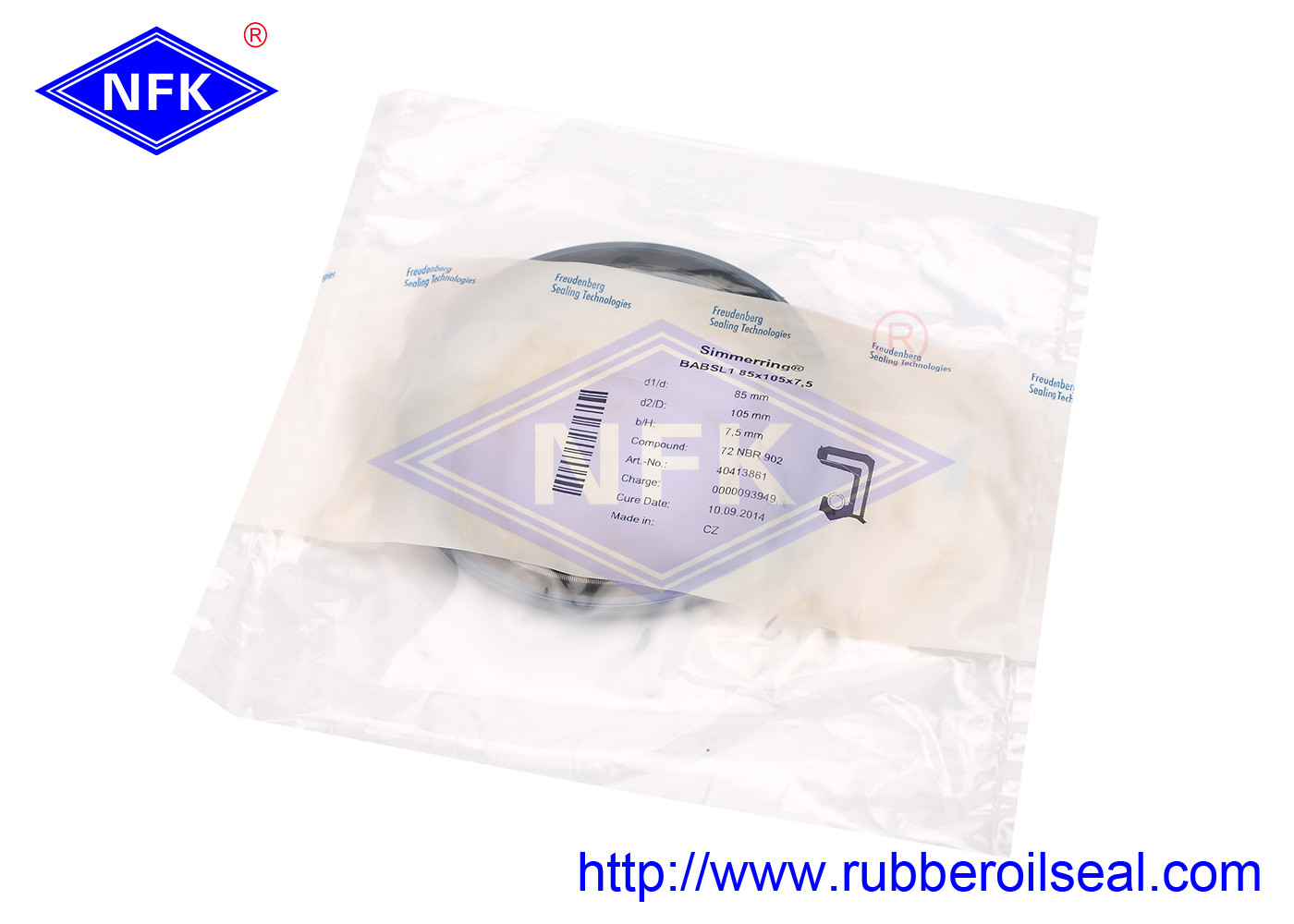 CFW BABSL types of Rubber double lip seal High Pressure Rotary High Speed Shaft Seals