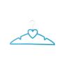 Buy cheap Bow Shaped Blue Flock Space Saving Velvet Hangers from wholesalers