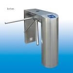 Entrance Control Security 3 Arm Turnstile Half Height Supermarket Turnstile
