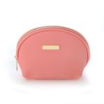 Pure Color Blank Leather PU Makeup Bag