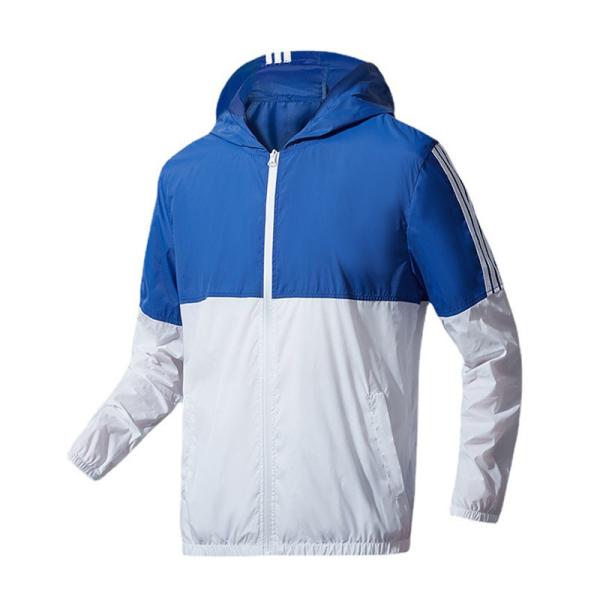 Buy cheap LOGO Printed Outdoor Windbreaker Jacket Thin Sunscreen UV Protection Jacket from wholesalers