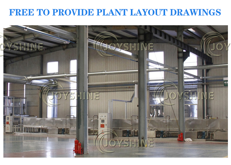 Air Cooling IQF Tunnel Freezer For French Fries Frozen Vegetable Chicken