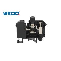 Buy cheap JUK 10-DREHSI Screw Terminal Block 10mm Din Rail 20-6 AWG Conductor Size Long Durable Time And High Quality product