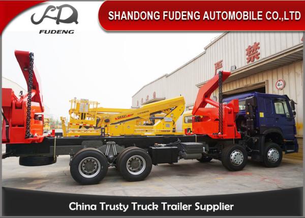 40ft Side Loader Trailer Italian Hydraulic System 40000 Kilograms Lifting