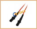 3.0mm Indoor LSZH Fiber Optic Patch Cable MTRJ To MTRJ Connector Terminated